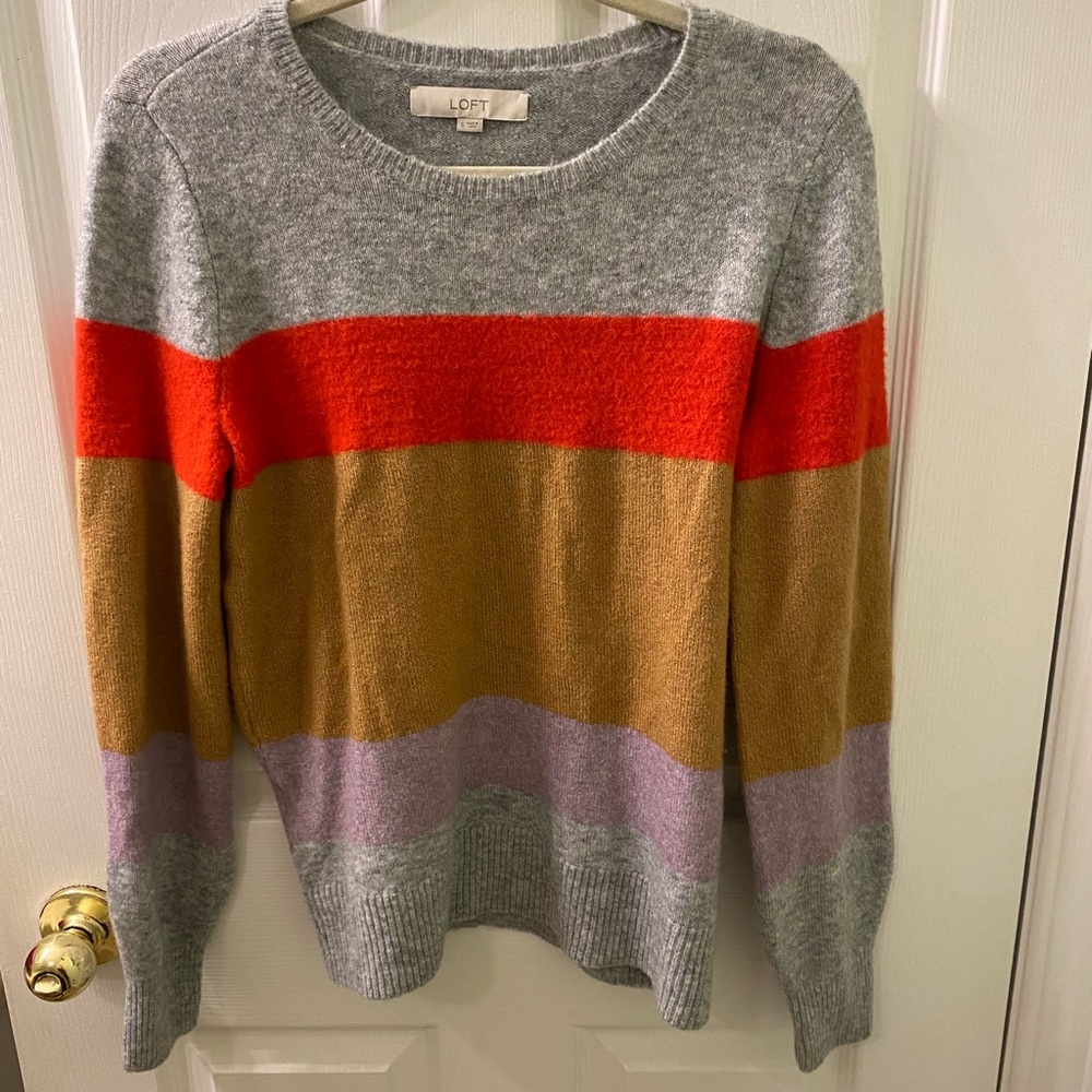 Loft Colour block Sweater